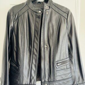 Wilsons Leather Moto Jacket – Black – Size M – Like New EUC
